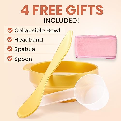 Miniatura 2 de BRÜUN Tarro de gelatina de chocolate para el cuidado de la cara, máscara de goma  23 onzas líquidas para el cuidado de la piel hidratante Gel Mask