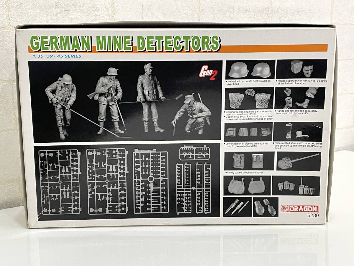 Amazon | DRAGON ドラゴン 1/35 Gen2 GERMAN MINE DETECTORS ドイツ