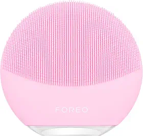 FOREO, LUNA mini 3, Escova de Limpeza e Firmadora Facial, com Pulsação T-Sonic, Ultra Higiênica e Suave, Resistente à Àgua, Compatível com o App, para Viagem, Cor Rosa