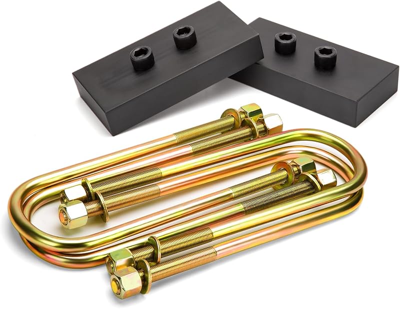 Kit de Blocos de Nivelamento Traseiro KSP PERFORMANCE 1" para Ford F150 2021+ – Alumínio, 2 peças
