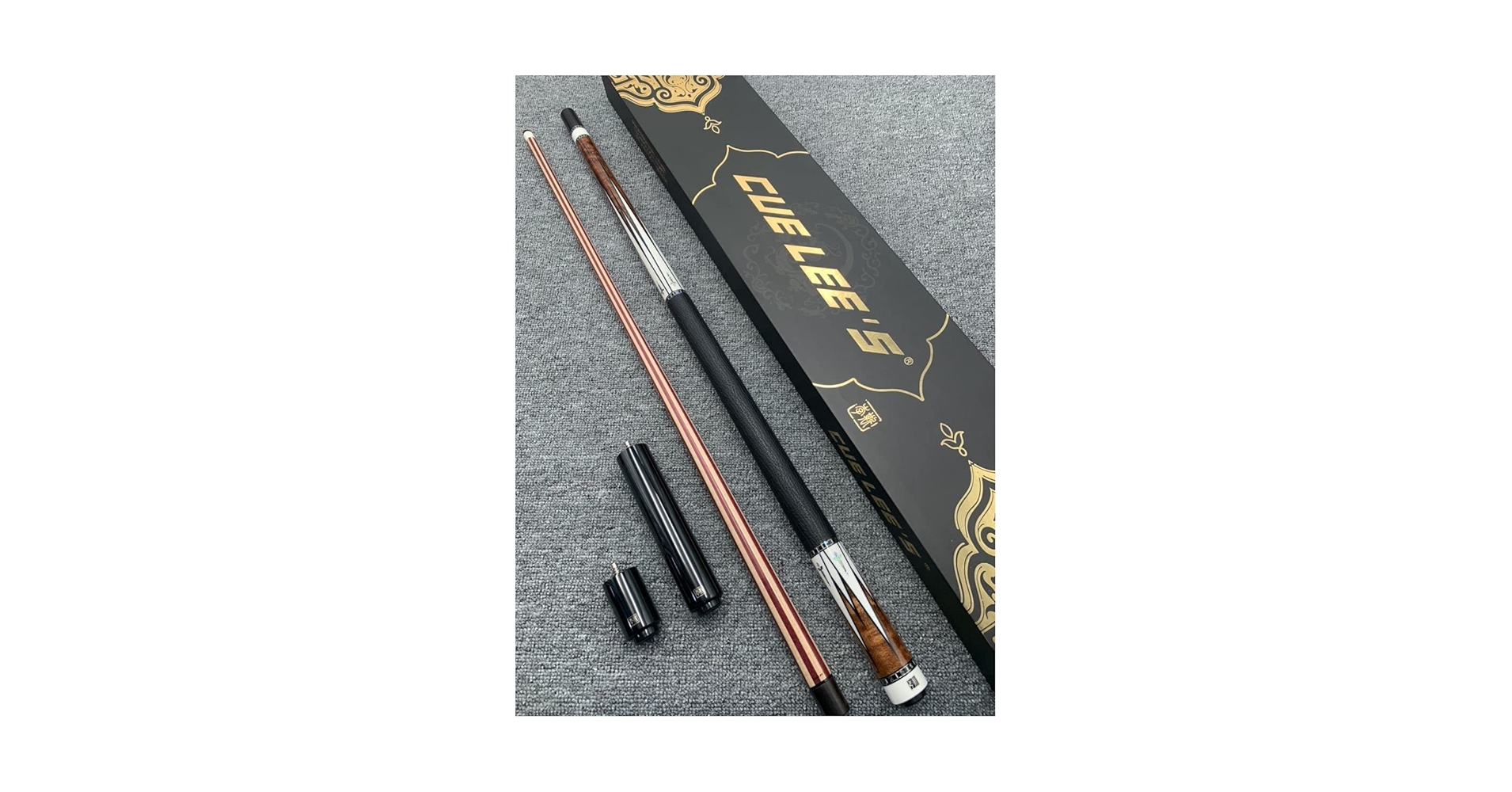 Amazon.co.jp: ビリヤードキューCUE LEES最上位 玉龍 : おもちゃ