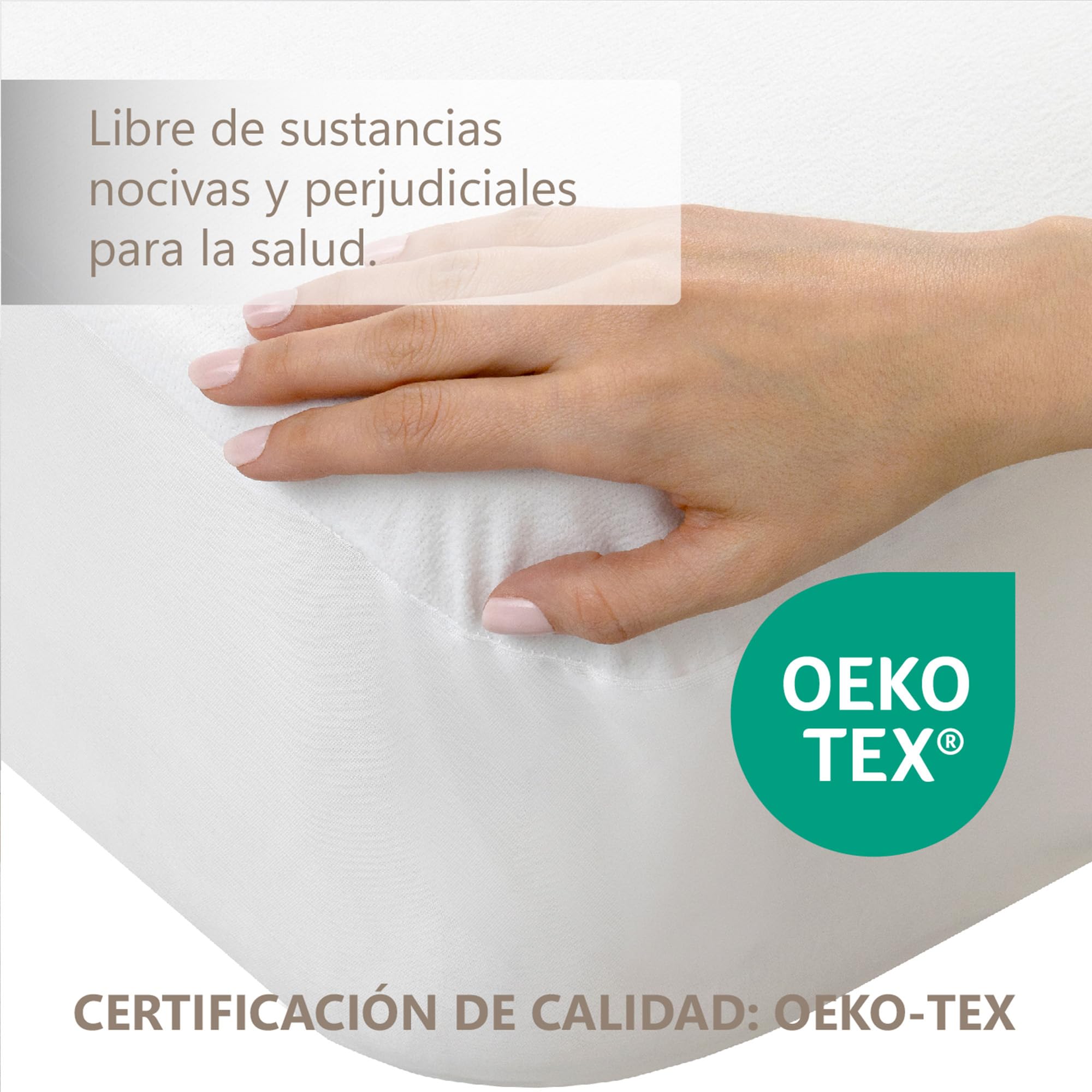 Terry Mattress Protector Waterproof, Breathable, Anti Mite, Elastic All Around for Baby Cots. Made in Spain - Image 4