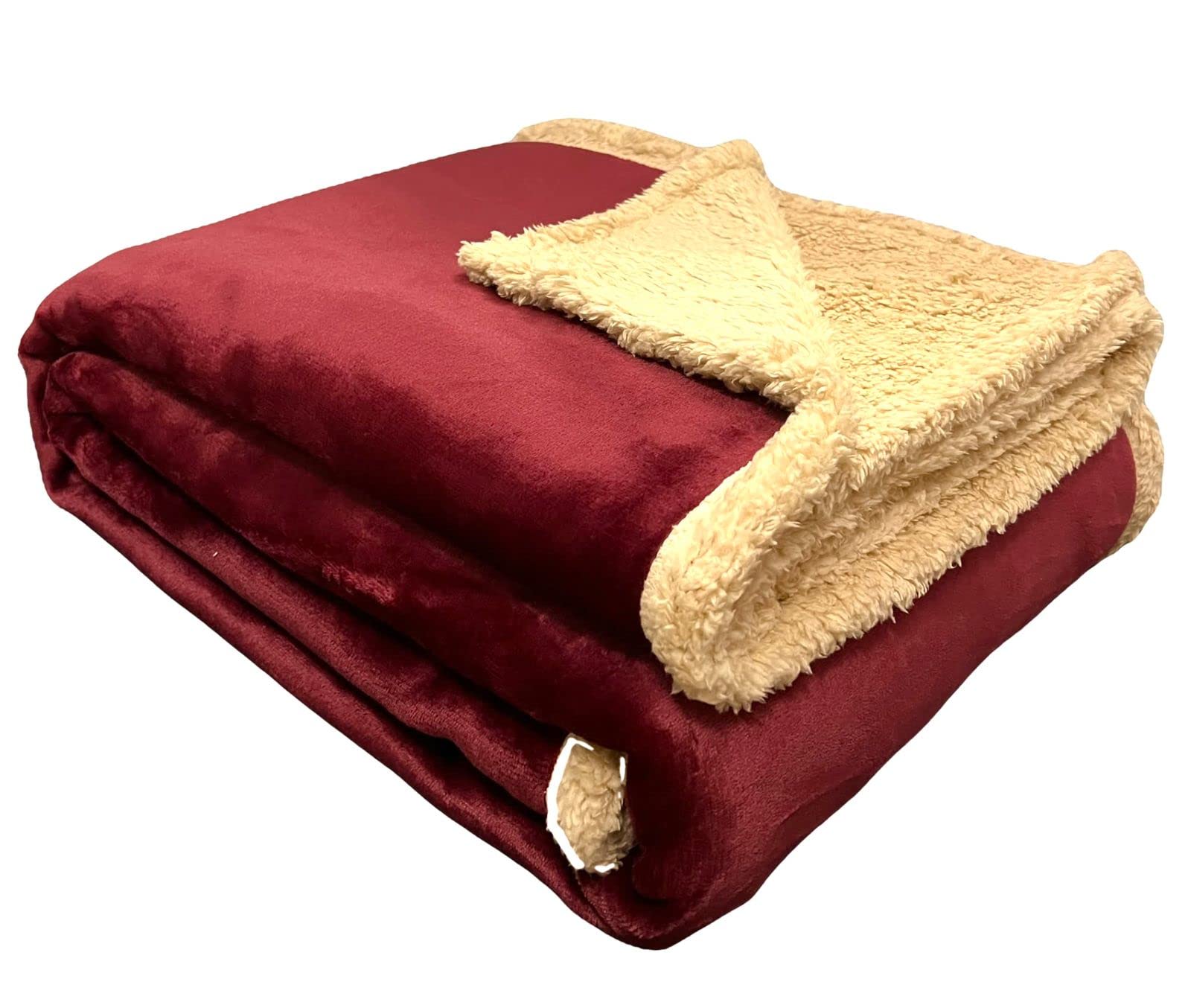 FABRIK Fleece Throw Blankets Black Queen Size Fluffy Flannel Blankets Soft Warm Bed Throws for Sofa, Bed, Settees and Couch, Fit All Season, No shedding, 220x240cm (COLOR C)