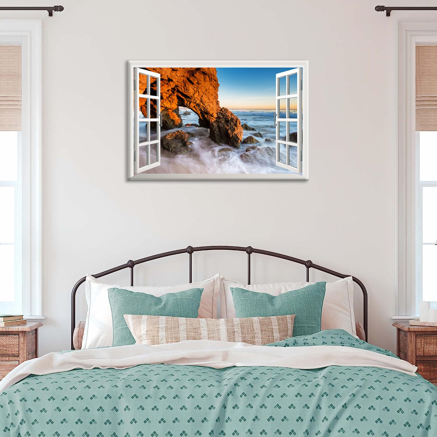 Amazon.co.jp: 窓枠風アートパネル 海 壁掛けポスター 水中風景 波の絵 Amazon.co.jp: 窓枠風アートパネル 海 壁掛けポスター 水中風景 波の絵