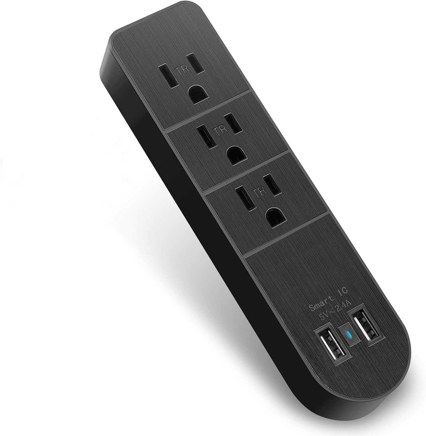 Outlet Extender with 3 AC Sockets and 2 USB Ports, Aracky Plug Extender