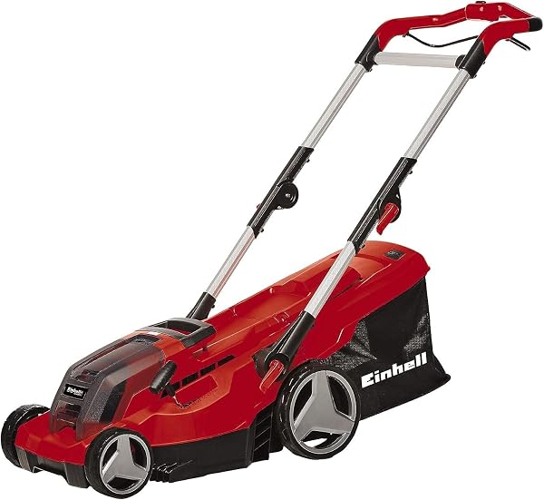 Tondeuse à gazon sans fil 37 cm, coupe 25-75 mm, bac 45 L, livrée sans batterie
