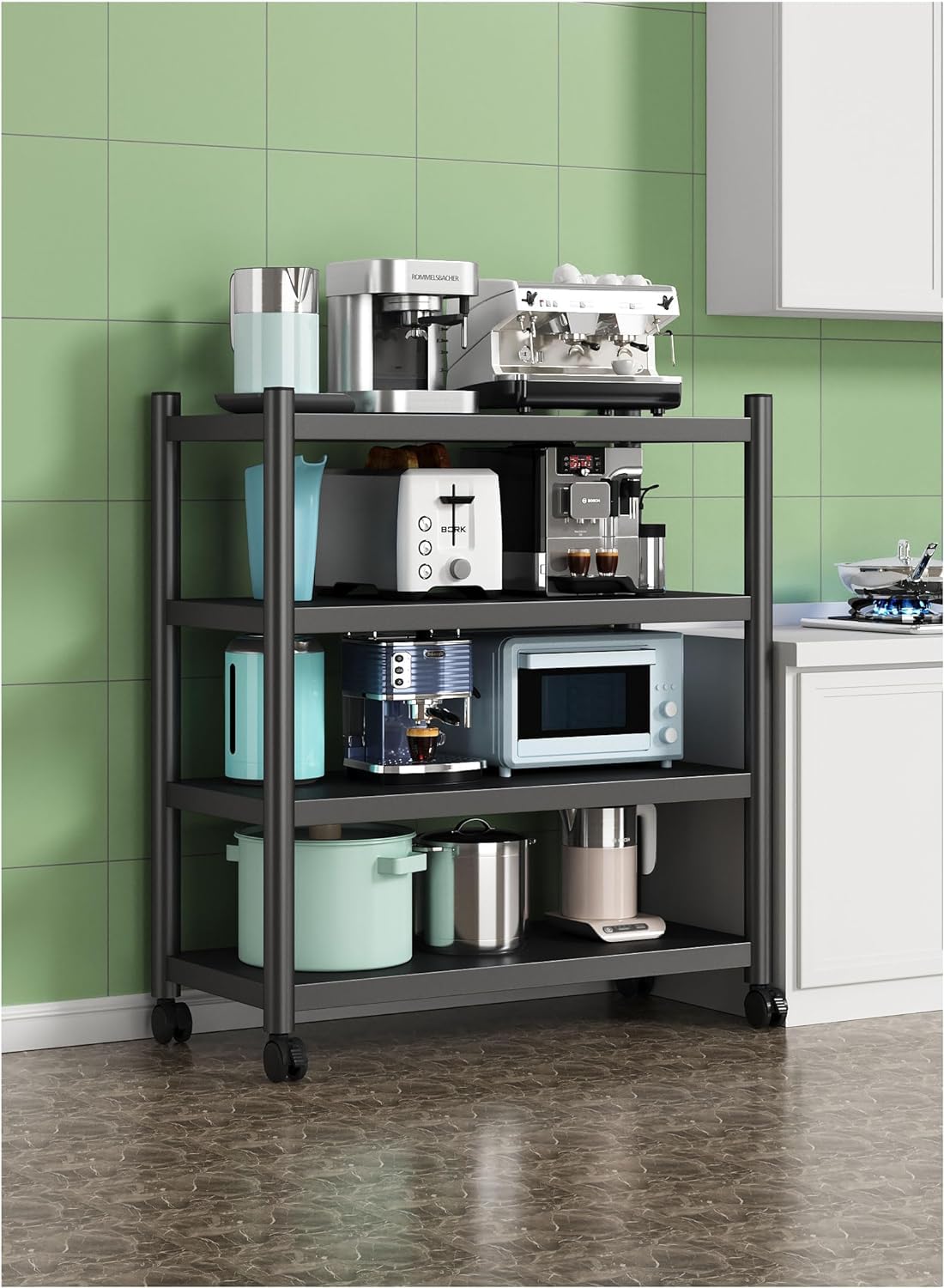 Amazon｜スチールラック メタルラック 3段 幅50cm 60cm 70cm