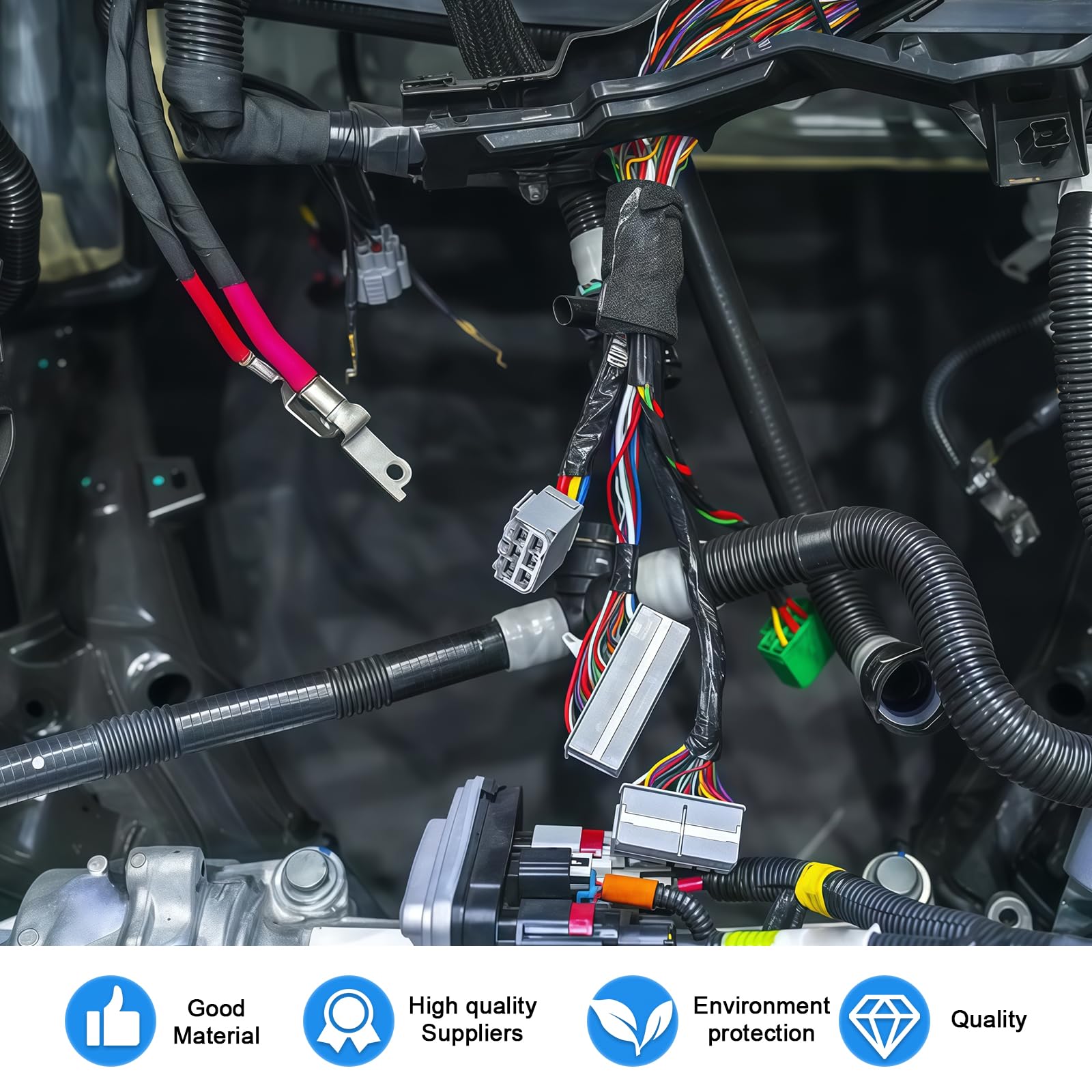 Kit di pin per connettori Sporgo: 755 pezzi connettori per veicoli a 1/1,5/1,8/2,2/2,3/2,5/2,8/3,5 mm maschio e femmina, per rimozione di guarnizioni di fili automobilistici