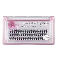 Vista 8 de 20 pestañas falsas postizas individuales, largo natural, hechas a mano, 10 mm