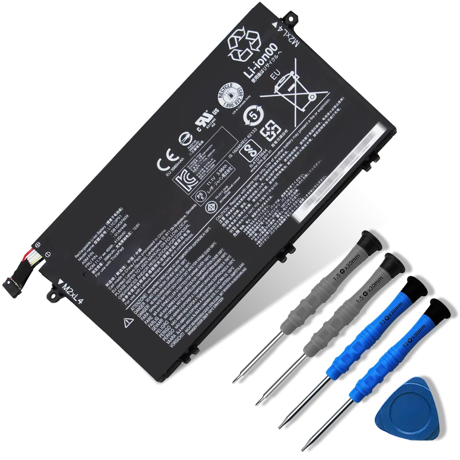 ダイボン ！Lenovo Amazon.com: Dentsing 01AV448 L17C3P51 SB10K97609 Battery