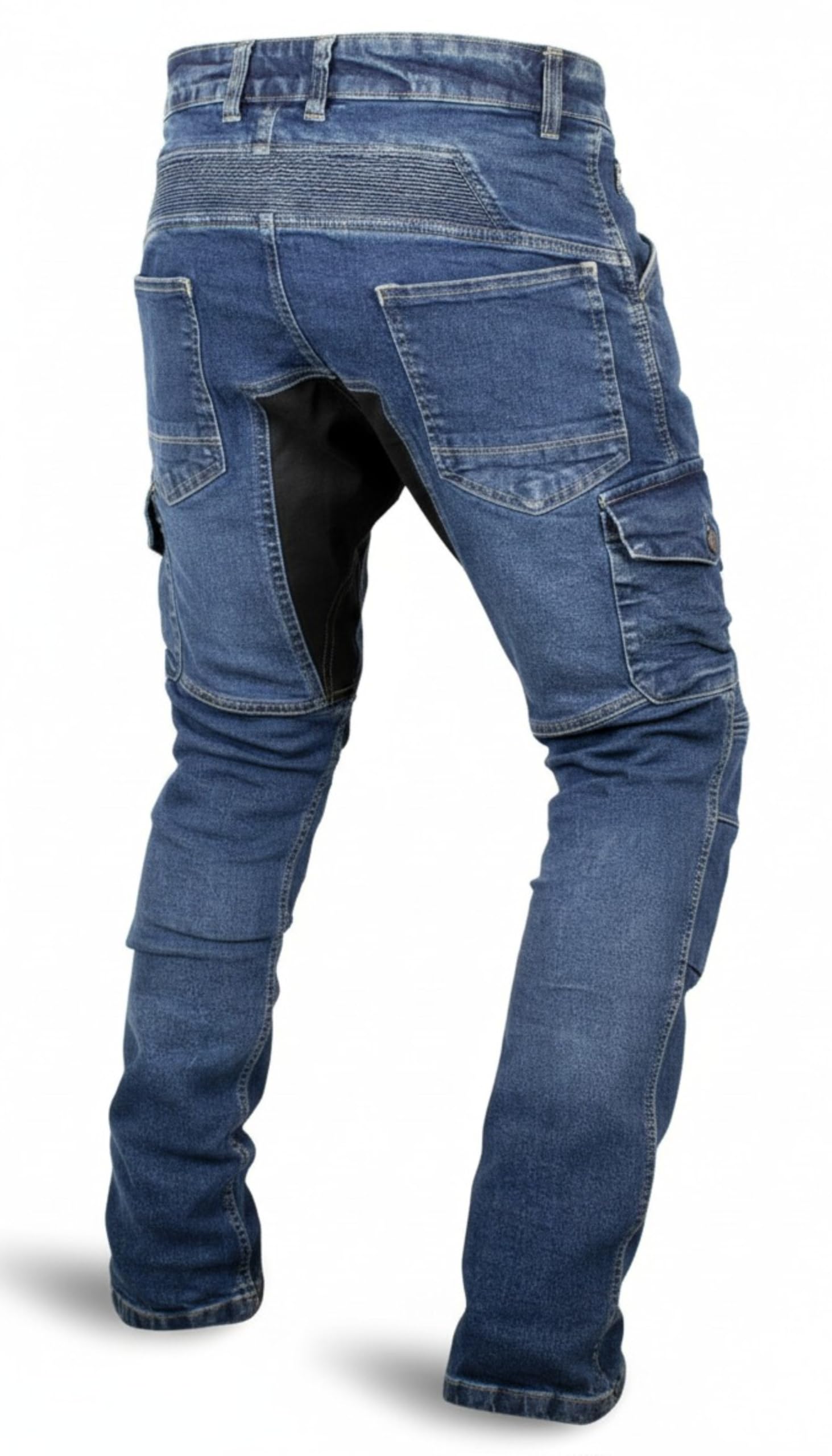Motorrad Jeans mit Protektoren Cargo Biker Jeans