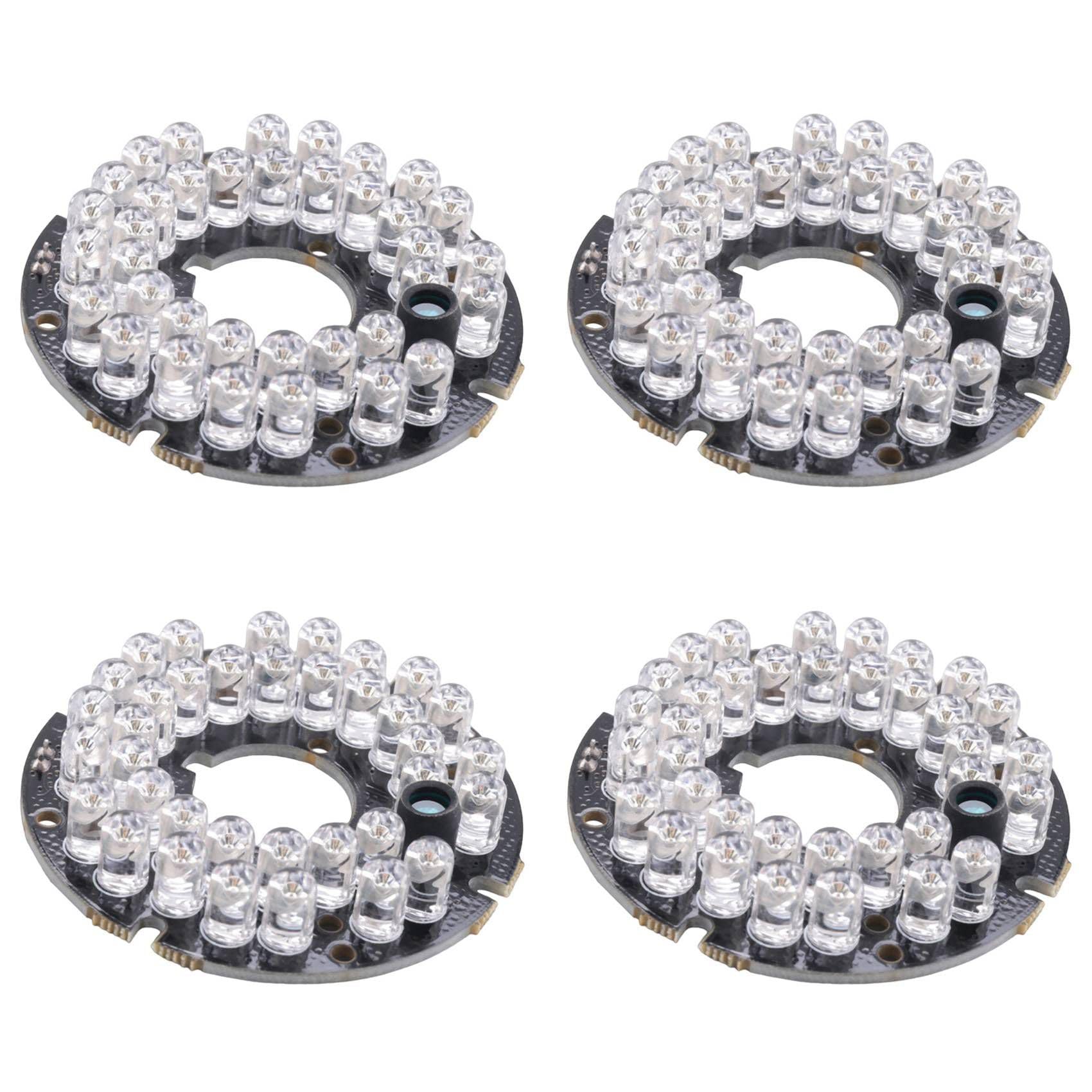 Okhugogo 4X Infrared IR 36 Led Illuminator Board Plate for CCTV CCD Security Camera
