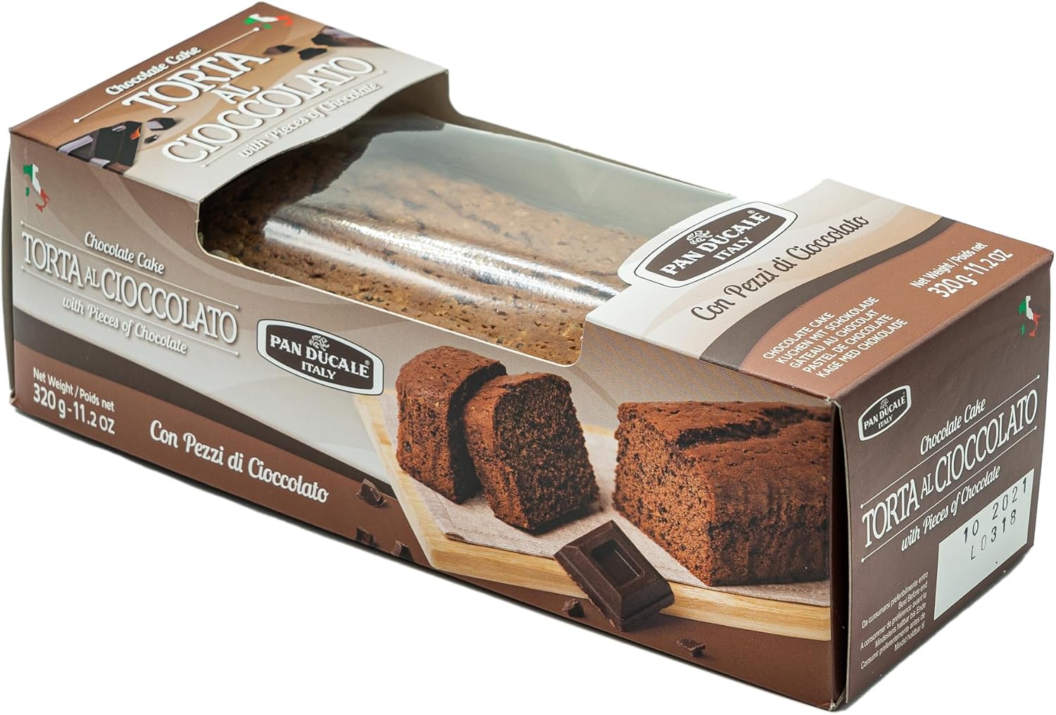 Pan Ducale - Chocolate cake - Traditional Italian Cake Abruzzo - 320 g