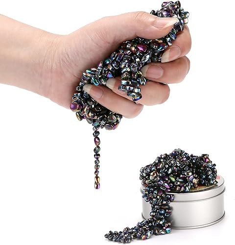 Miniatura 6 de 550 bolas magnéticas juguetes de escritorio para oficina para adultos cangrejos de ferrita masilla magnética de escritorio