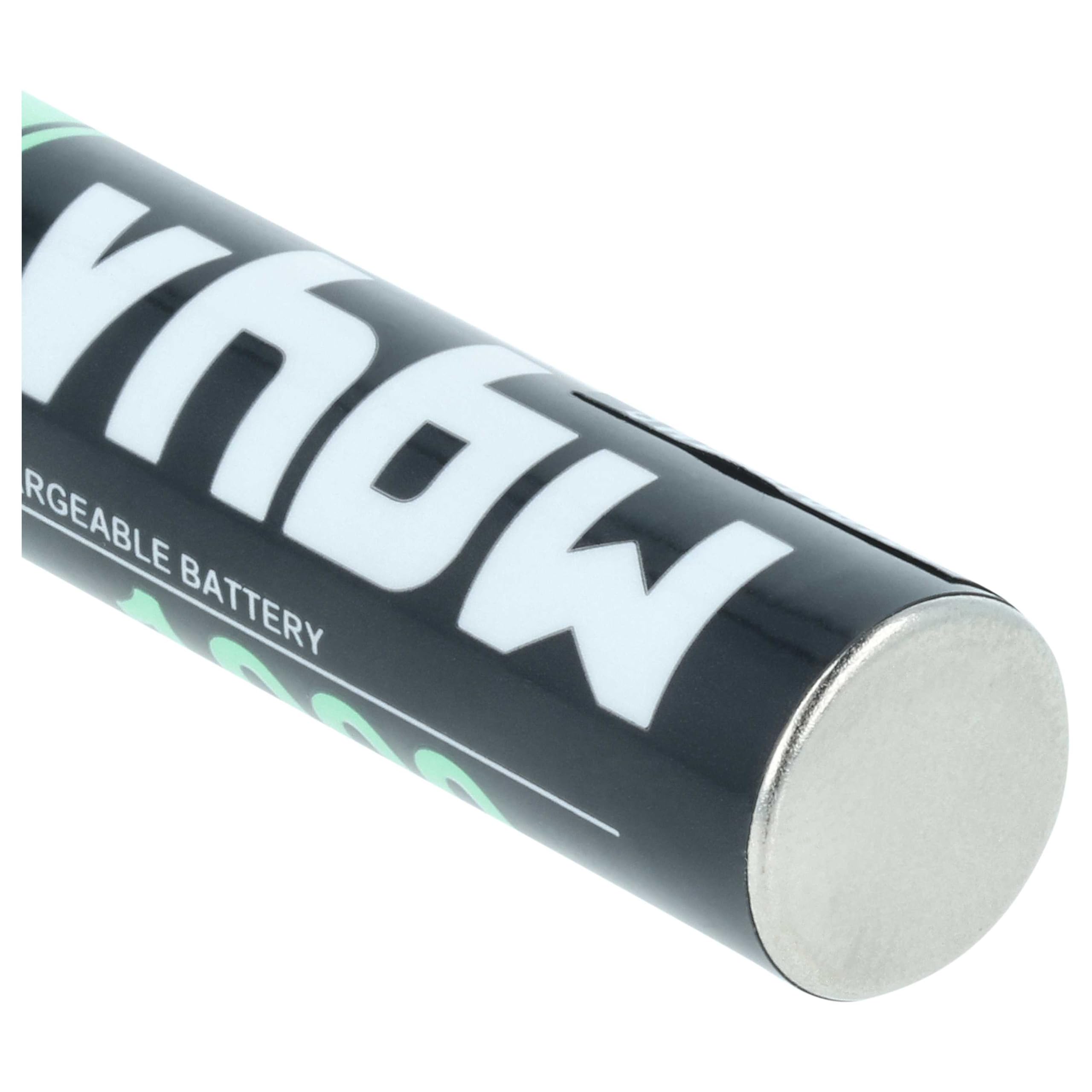 vhbw AAA akumulator 20 szt. kompatybilny z Siemens Gigaset E370HX, E36, E365, E370, E550, akumulator 1000 mAh, 1,2 V, NiMH