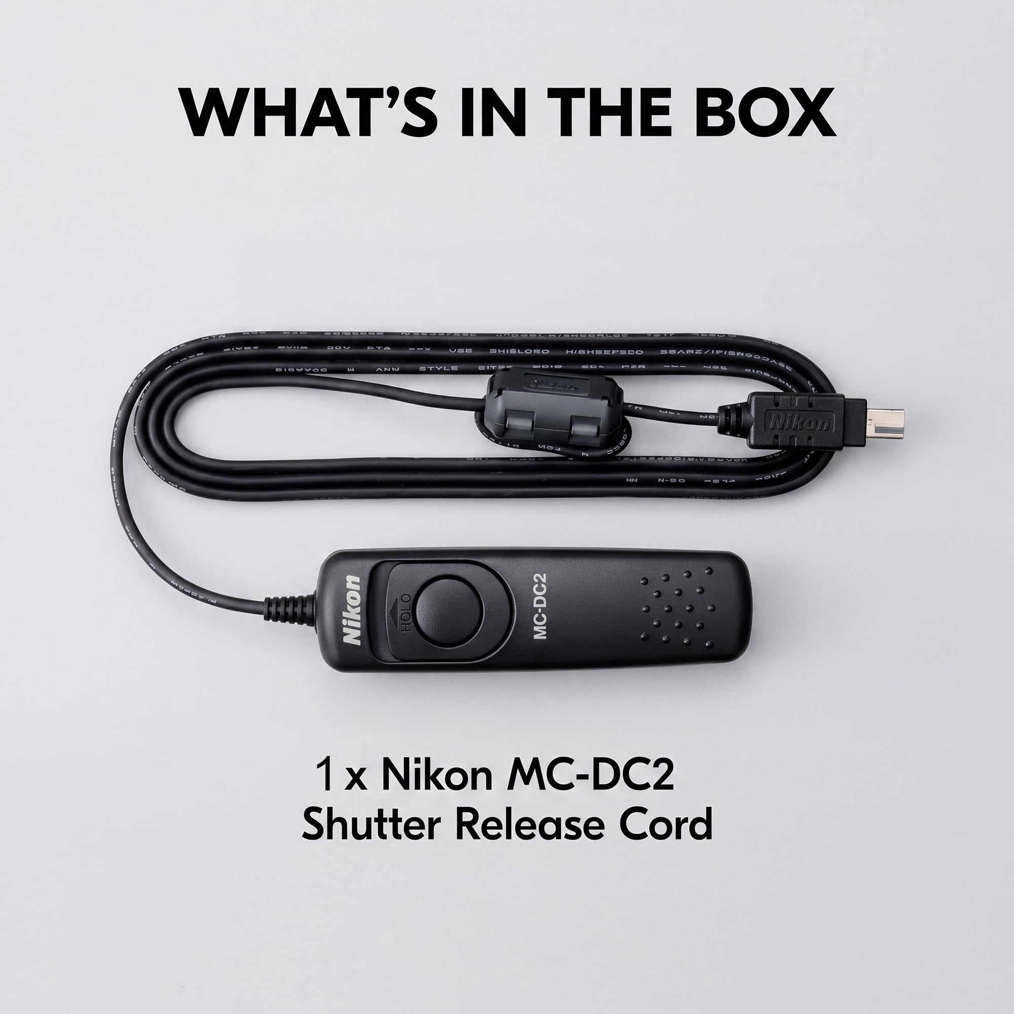 Amazon.com : Nikon 25395 MC-DC2 Remote Release Cord (1 Meter