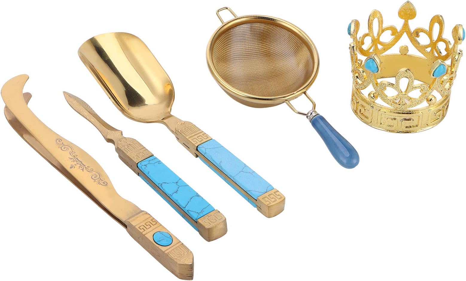 PaRfco Tea Spoon, Tea Needle, Tea Filter, High Strength Tea Ceremony Tools, for Home Tea Room