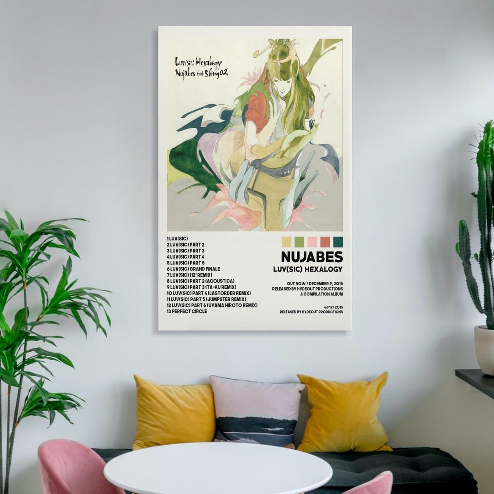 Nujabes luv sic part6 ジャケットデザインポスター LUV(SIC) Grand Finale(Part6)/Nujabes