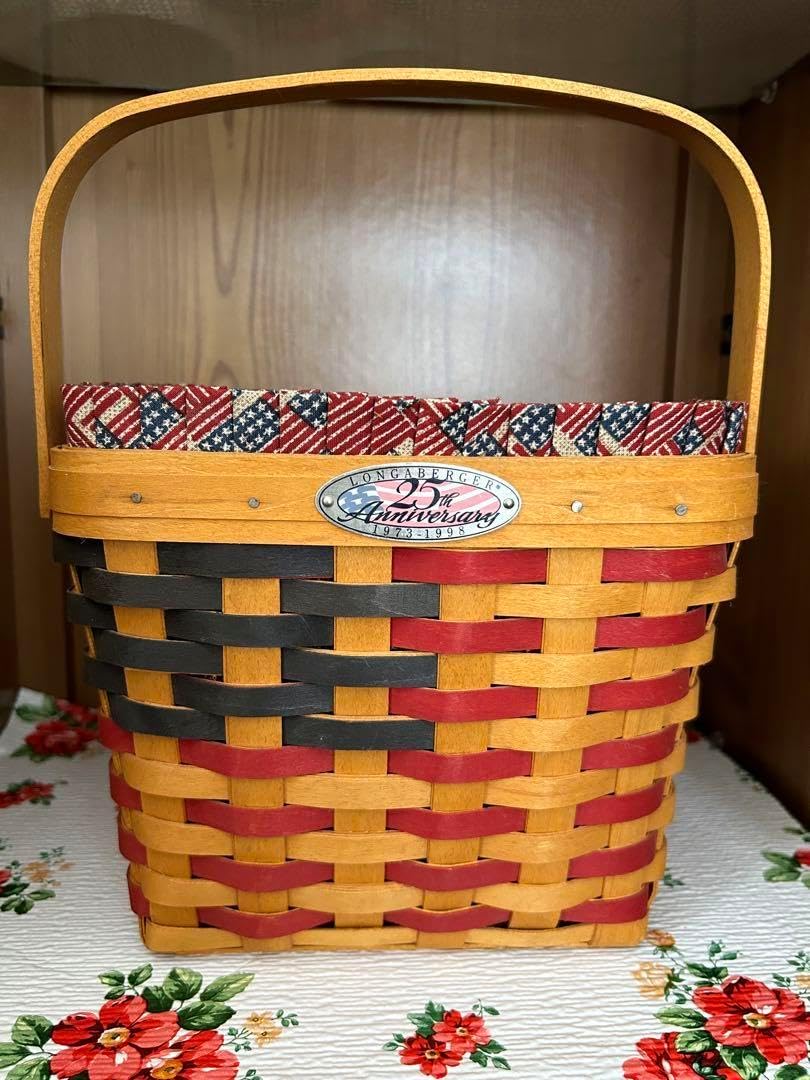 ロンガバーガー longaberger 小物入れ 木製バスケット②