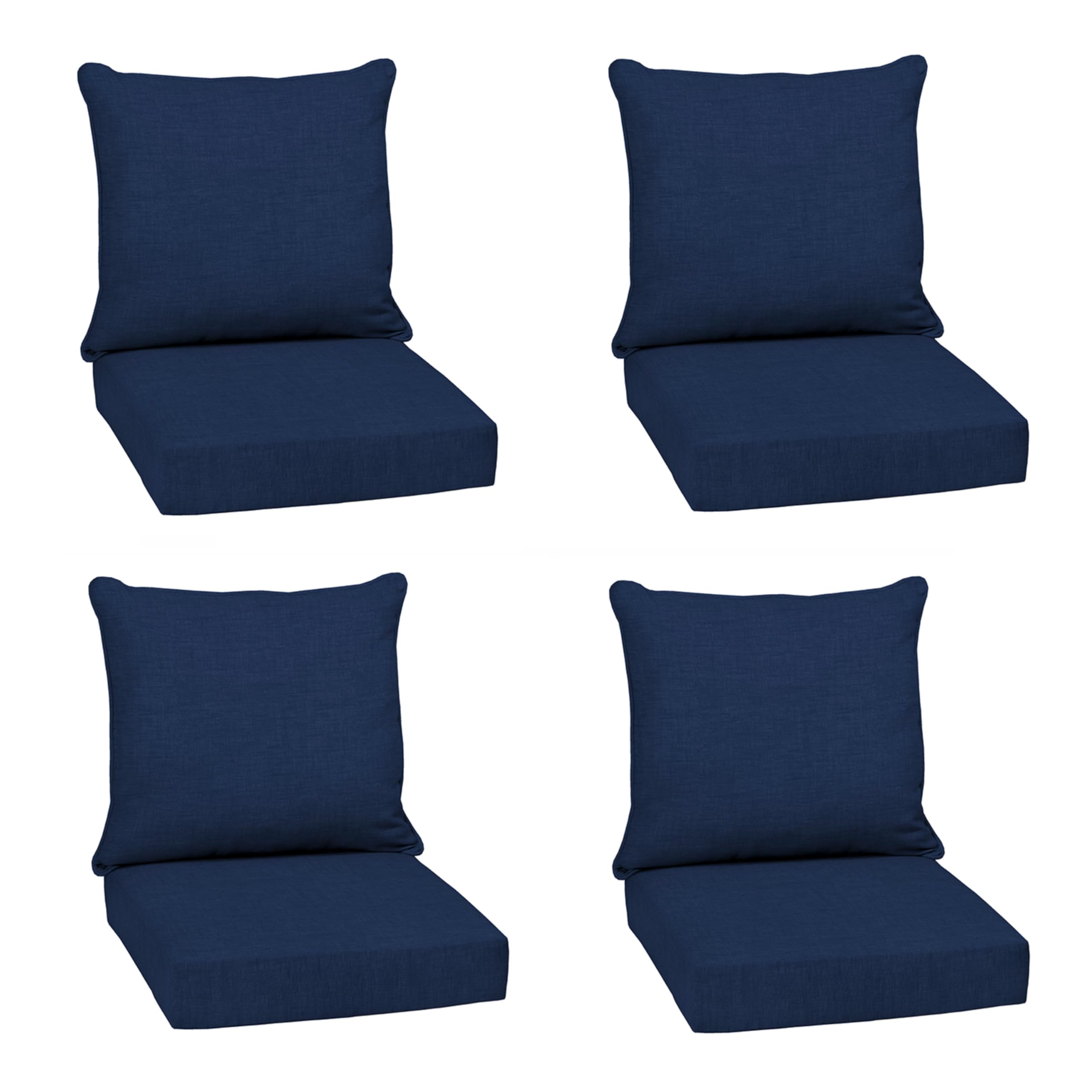 Photo 1 of ***PARTIAL SET - PRICE ADJUSTED*** Arden Deep Seat Outdoor Cushion Set (4-Pack)