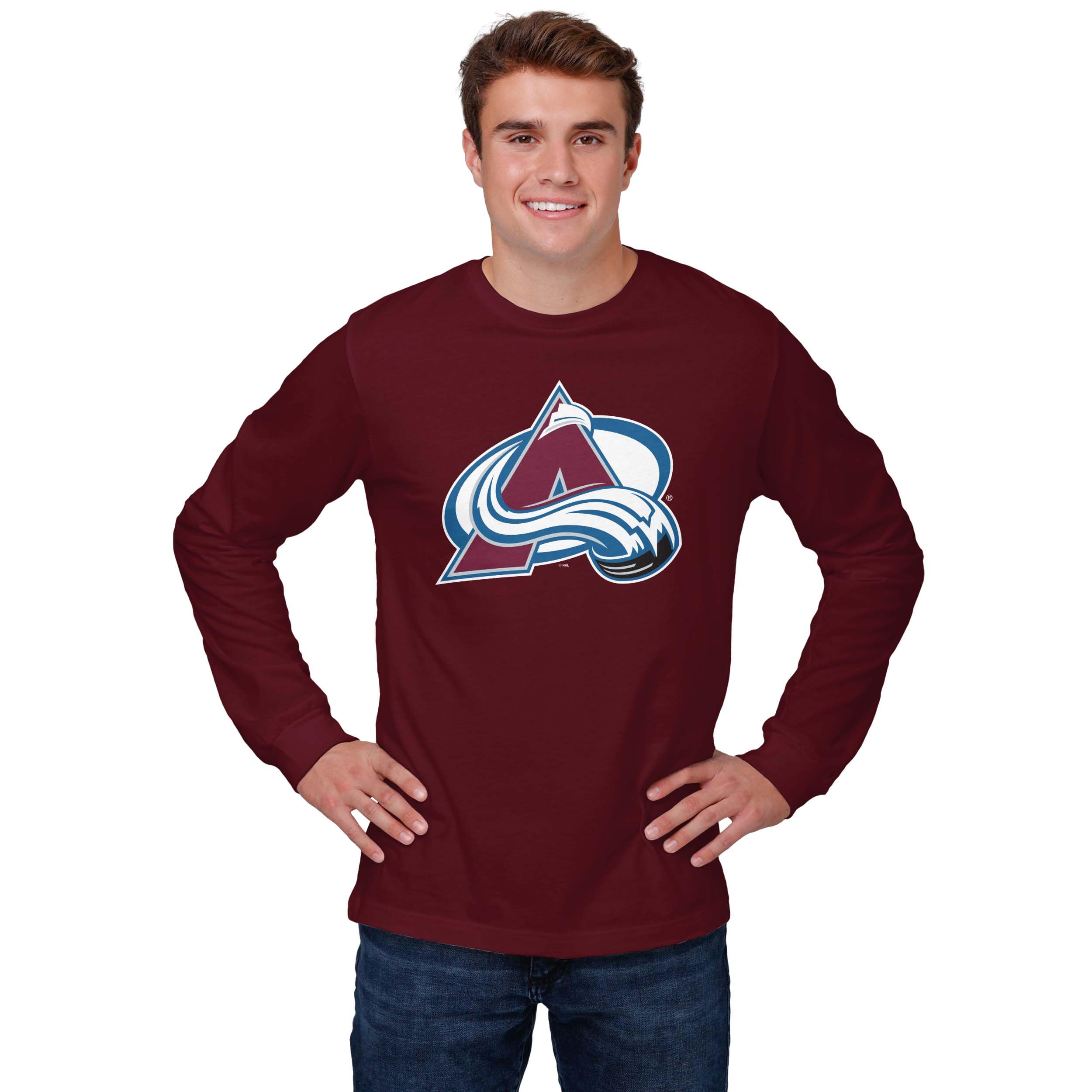 FOCO NHL Mens NHL Primary Team Logo Long Sleeve T-Shirt