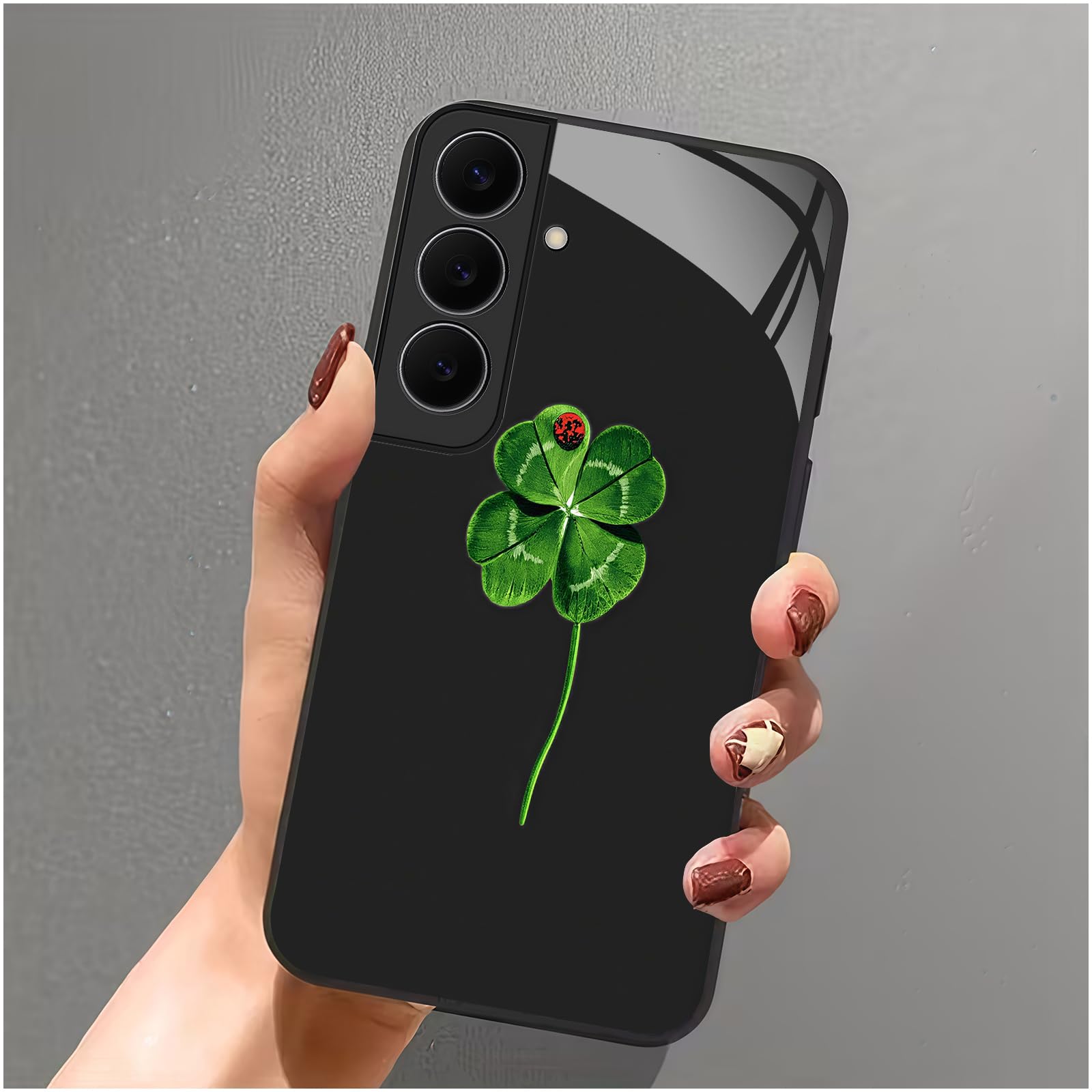 Amazon.com: for iPhone Samsung Galaxy S25 Fe Case 6.7 inch Clover