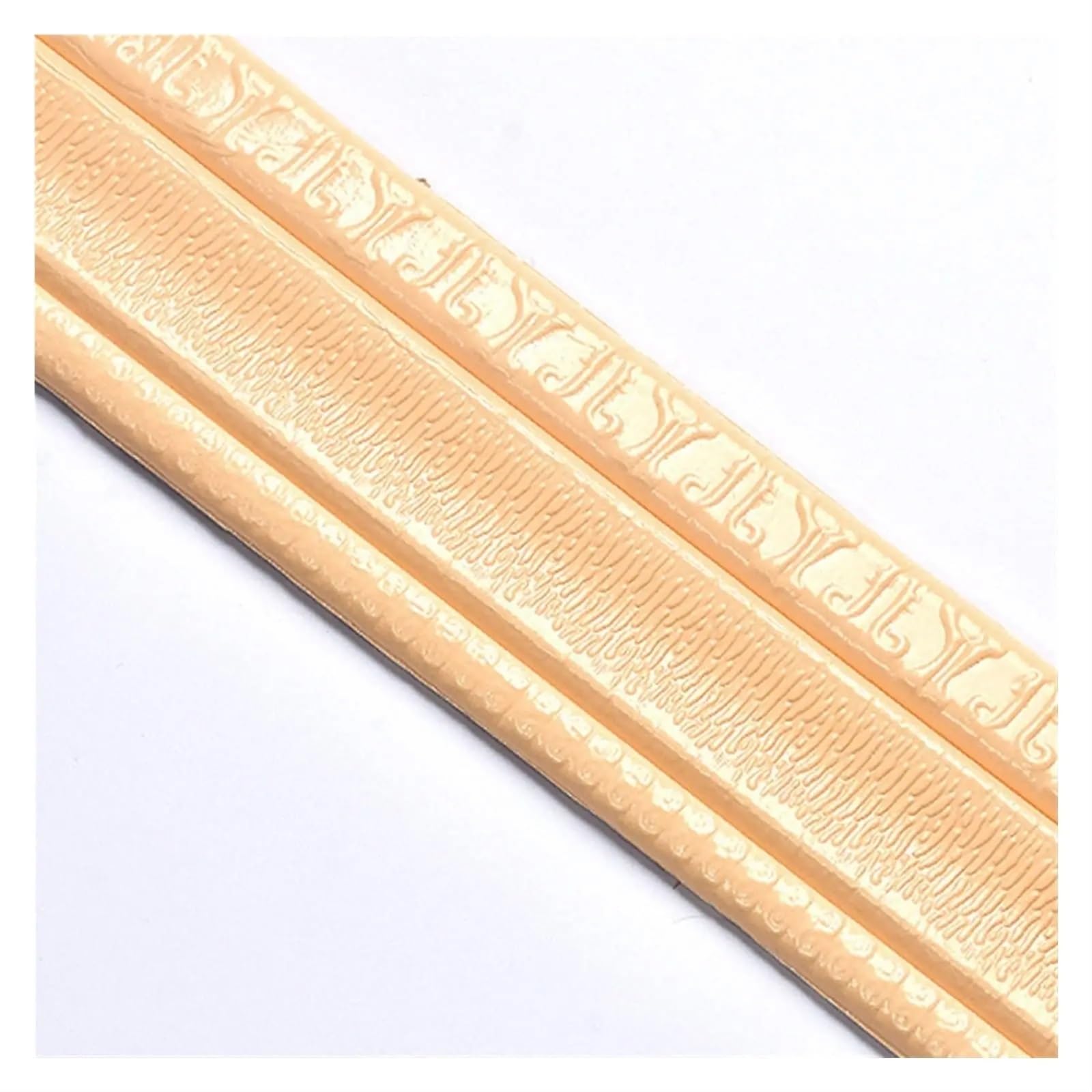 Yxinaer 1Pcs-01 Dado Rail Self Adhesive Wallpaper Border Sticker Wall Trim Line Baseboard Pvc Edge Banding Waterproof(1Pcs-01)
