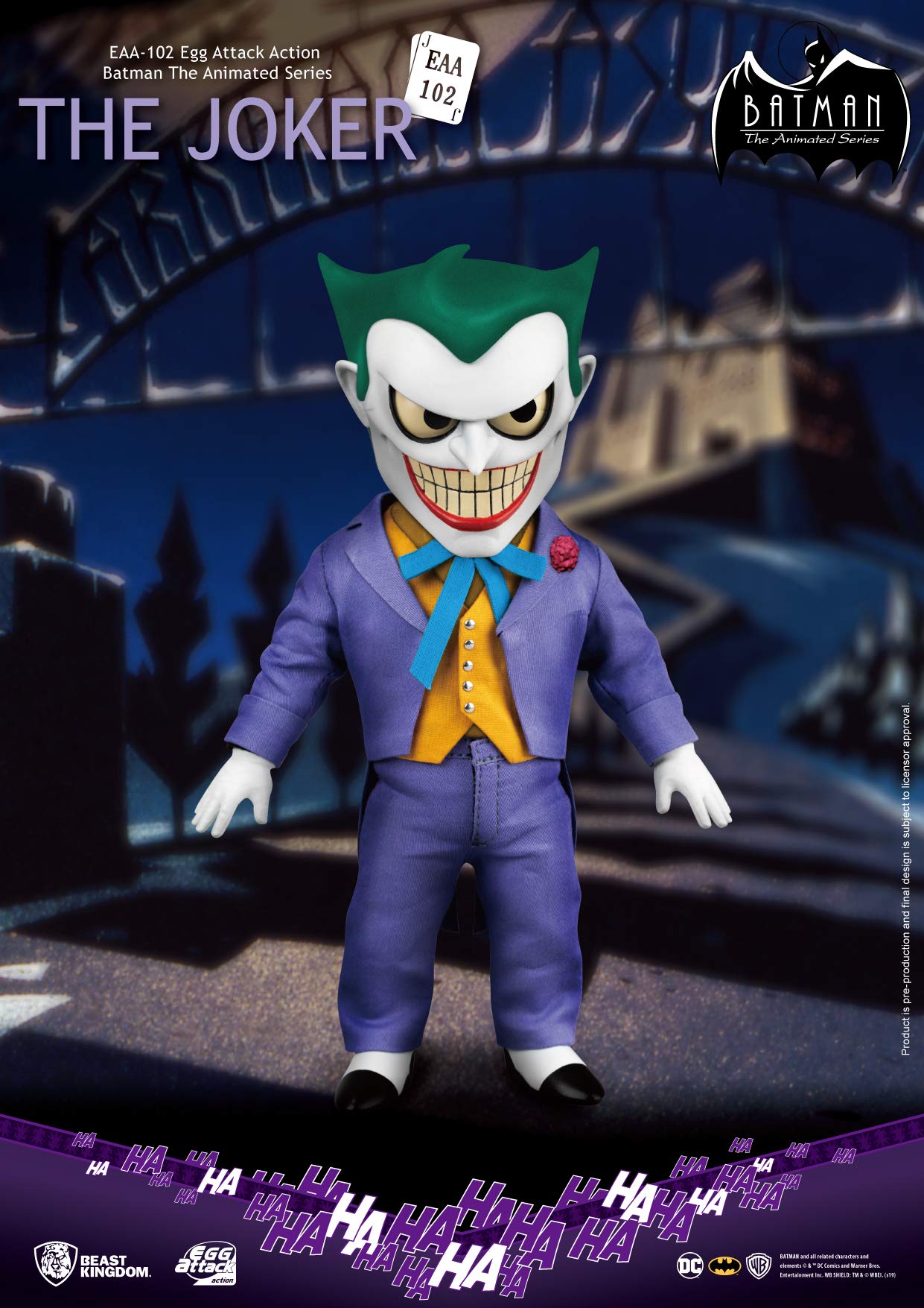 Amazon.com: Beast Kingdom Batman The Animated Series: The Joker