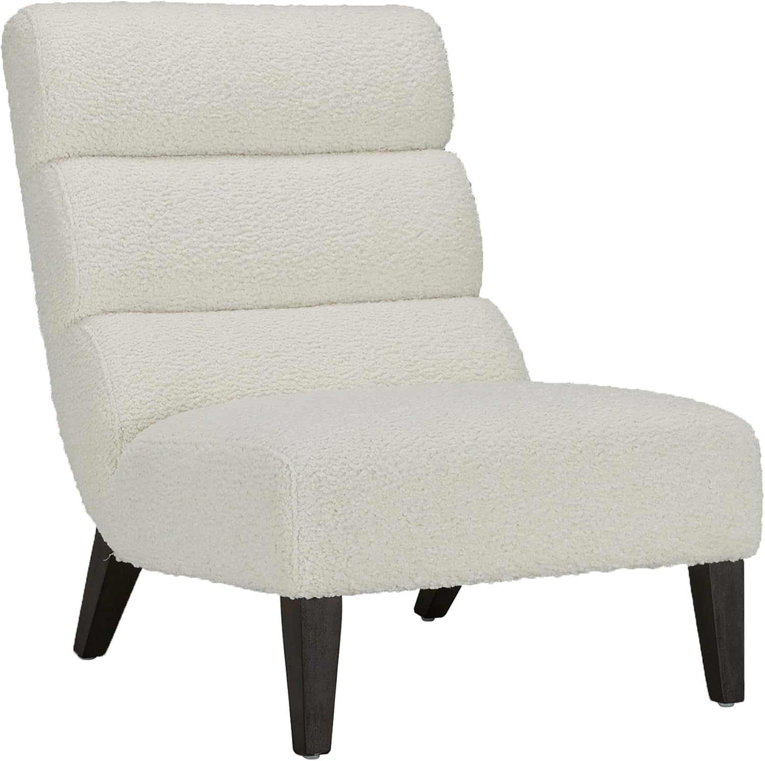 Amazoncom Chita Modern Sheepskin Accent Chair Amazoncom Chita Modern Sheepskin Accent Chair