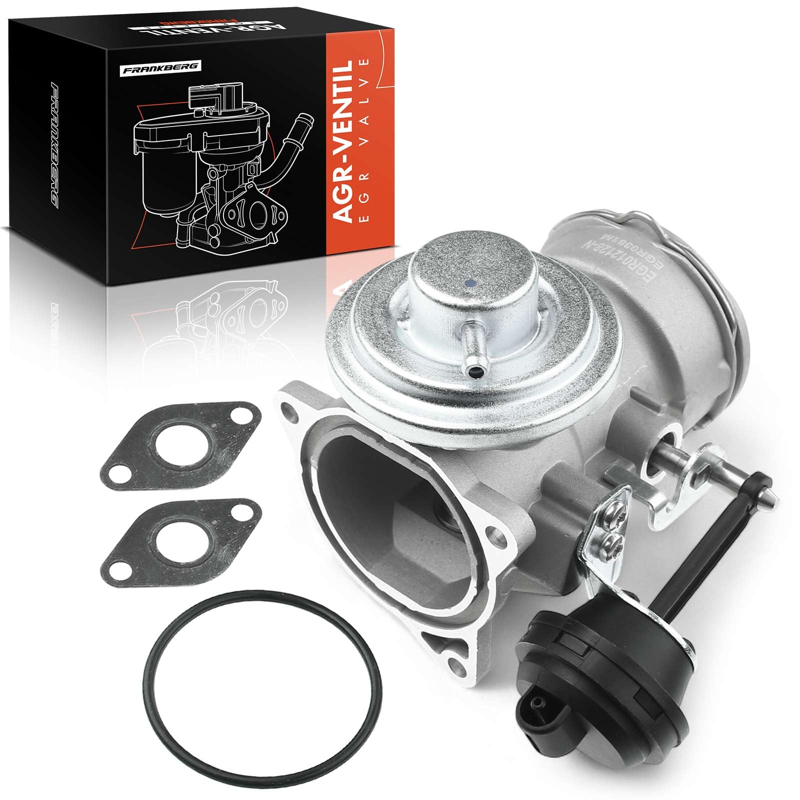 Frankberg Valvola EGR Diesel Compatibile con A3 8L1 1.9L Golf IV 1J1 1.9L Golf IV Variantee 1J5 1.9L Leon 1M1 1.9L O.c.t.a.v.i.a I Combi 1U5 1.9L Replace# 7371D