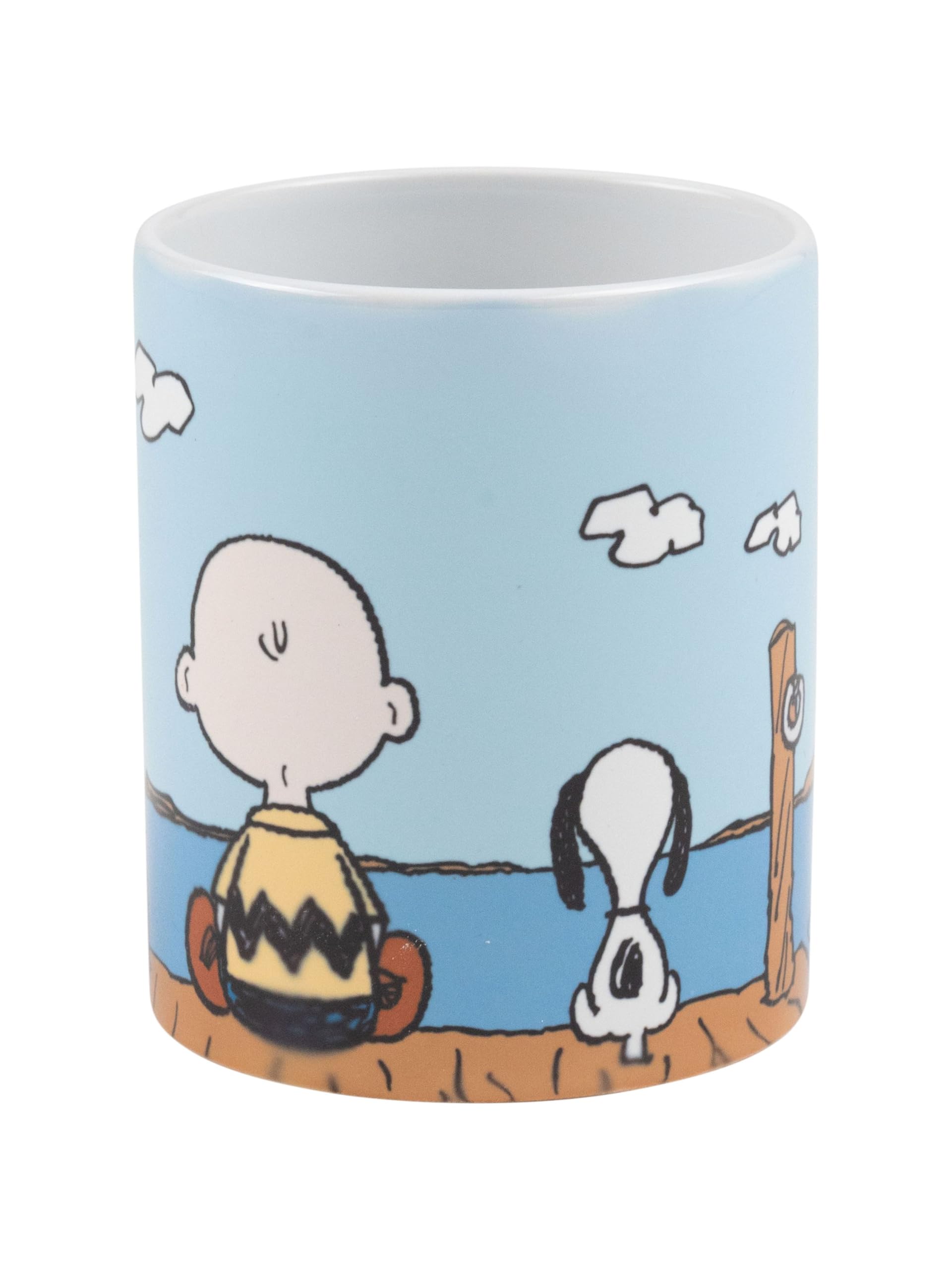 Mug Snoopy Et Charlie Brown United Peanuts - Céramique Multicolore, 11 Cm De Haut, Neuf