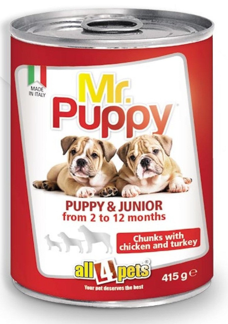all4pets Mr. Puppy Chunks With Chicken & Turkey 415Gm (Pack Of 2) (B078YTDYQB) Amazon Price History, Amazon Price Tracker