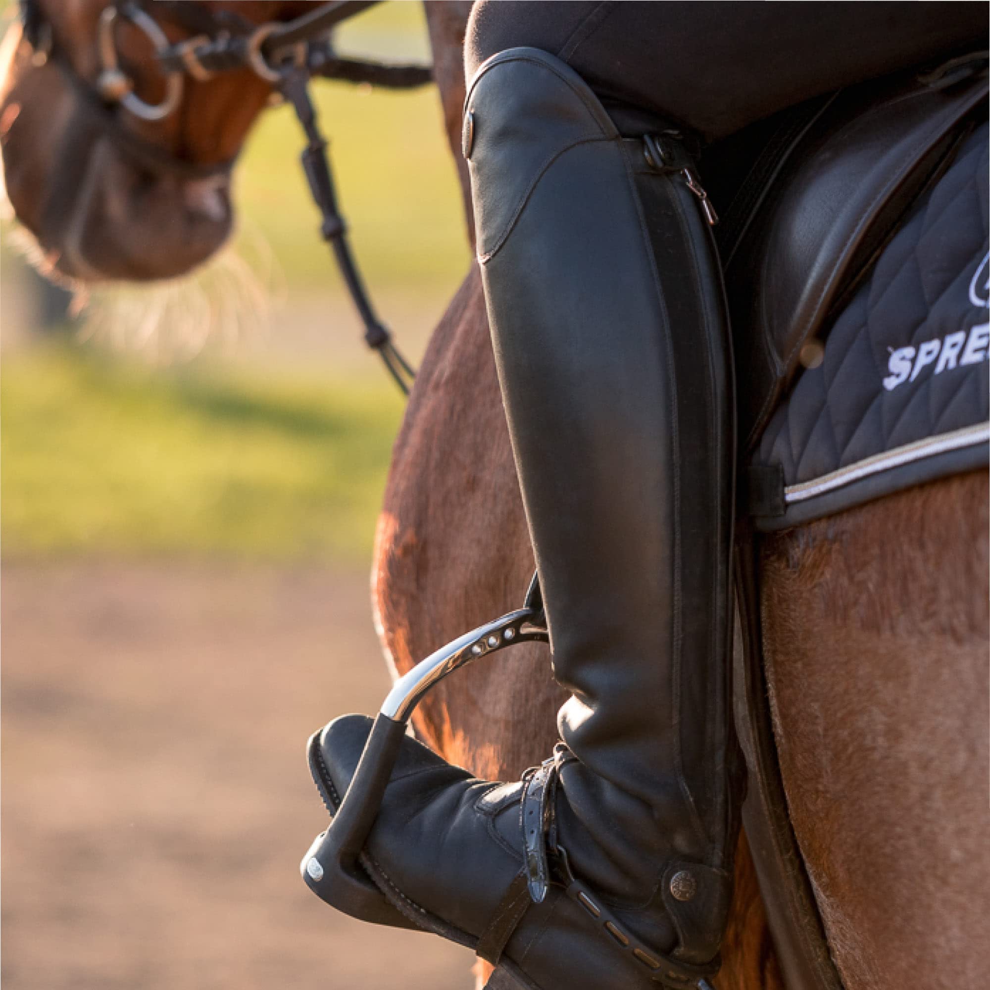 Sprenger Ultra FIT Extra Grip Sporen Black Grip