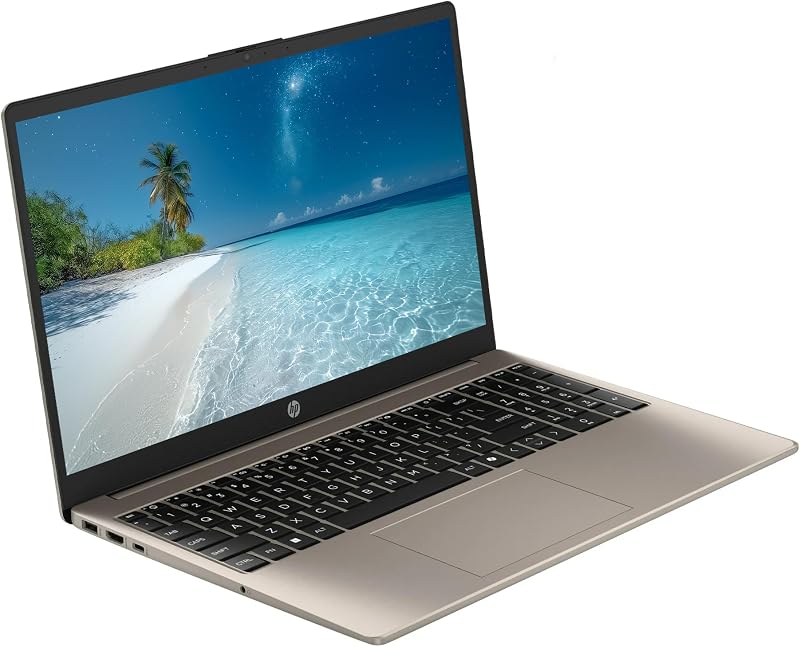 HP 15.6" Business Laptop Computer, Intel 10-Core i5 Processor, 16GB RAM 512GB Storage (256GB SSD+256GB Docking Set), Fingerprint Reader, Backlit Keyboard, Windows 11, NLY Earphones, Natural Silver image 2