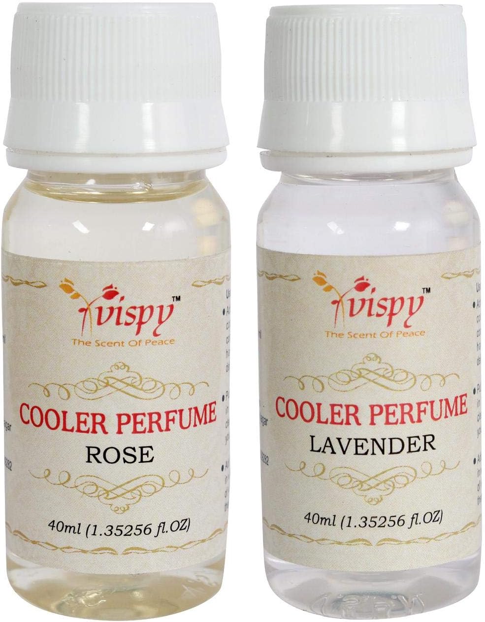 vispy Rose, Lavender Cooler Perfume (40ml) -2 Pc Combo