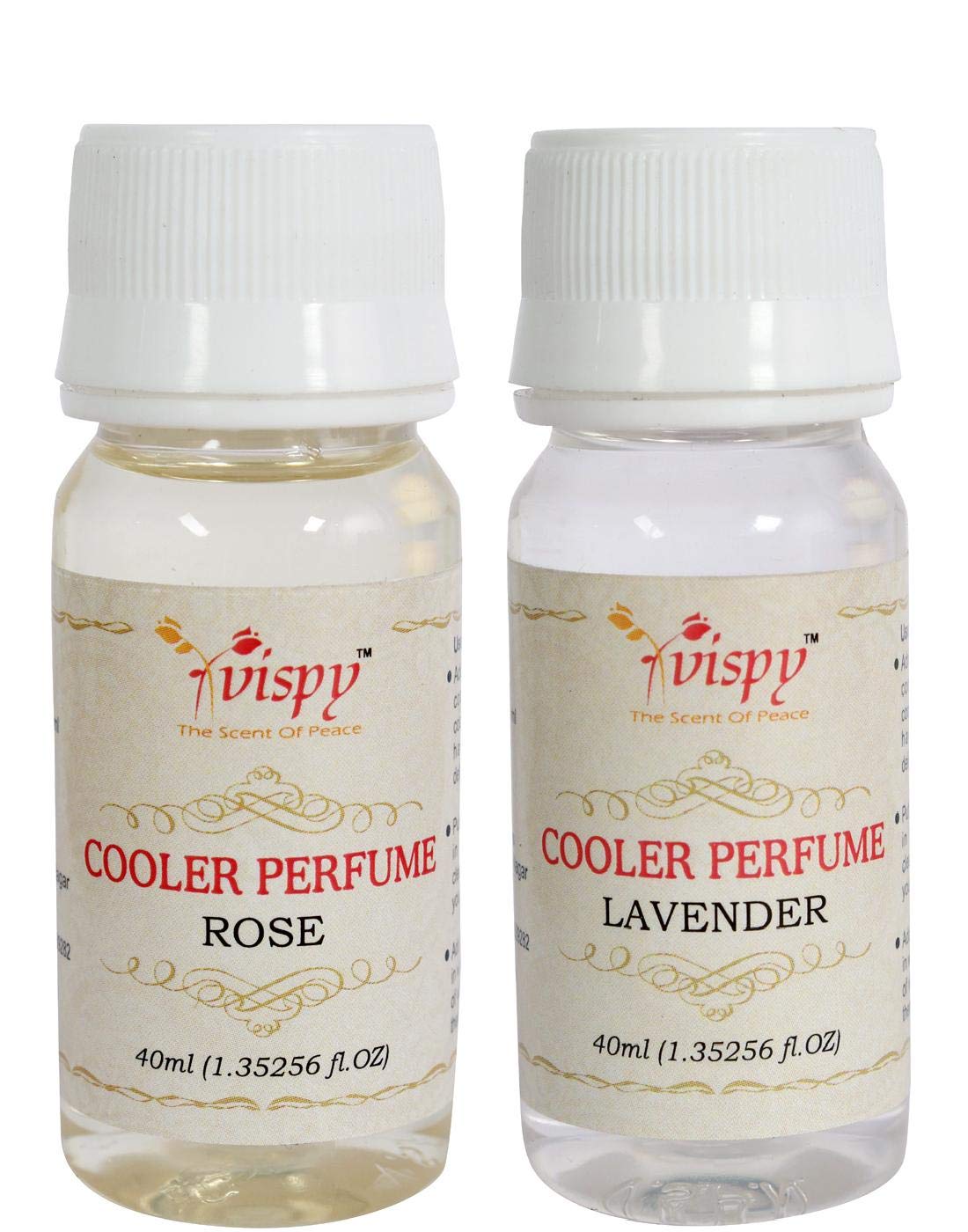 vispy Rose, Lavender Cooler Perfume (40ml) -2 Pc Combo