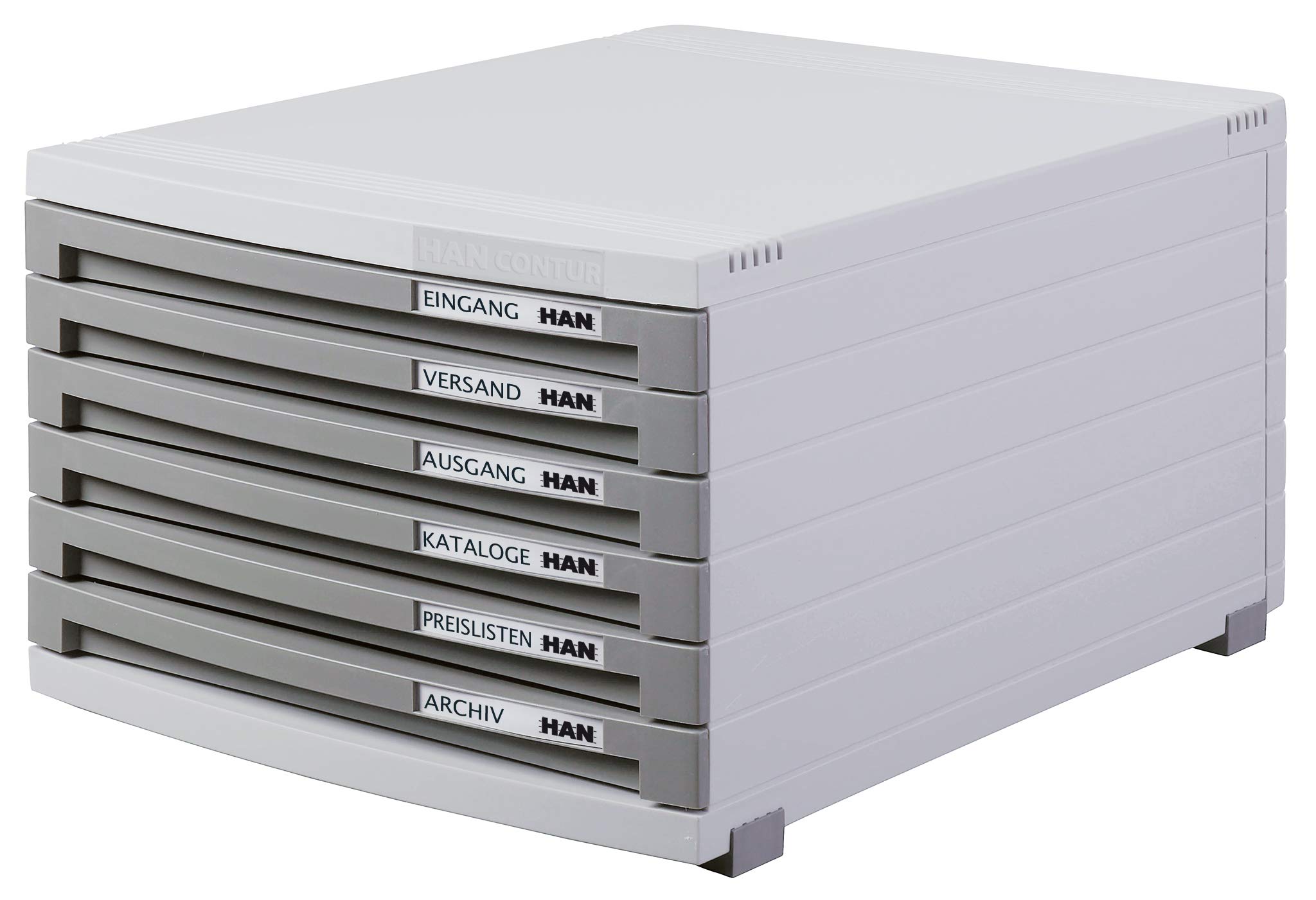 Han Schubladenbox CONTUR – modernes und modular erweiterbares Schubladensystem