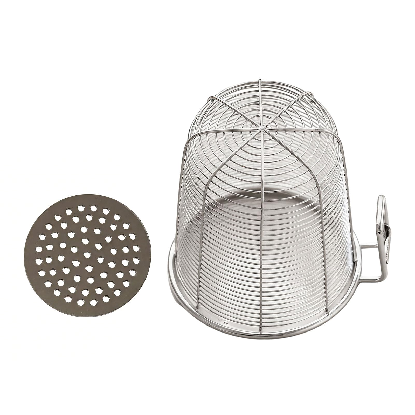 NVOQILIN Sturdy Nonrust Steel Chopstick Holder for Wall Mounting and Circular Drain Holes Kitchens Utensils Utensils Holders