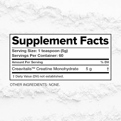 Miniatura 6 de Complement Monohidrato de creatina en polvo micronizado para mujeres y hombres (0.18 onzas, 60 porciones) antes del entrenamiento, después del