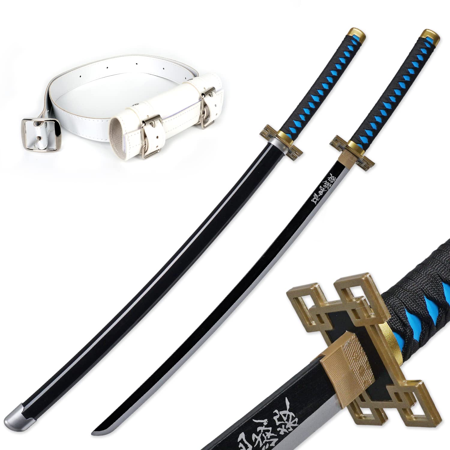 Buy Zisu Demon Slayer Sword, About 41 inches, Hashira Pillars