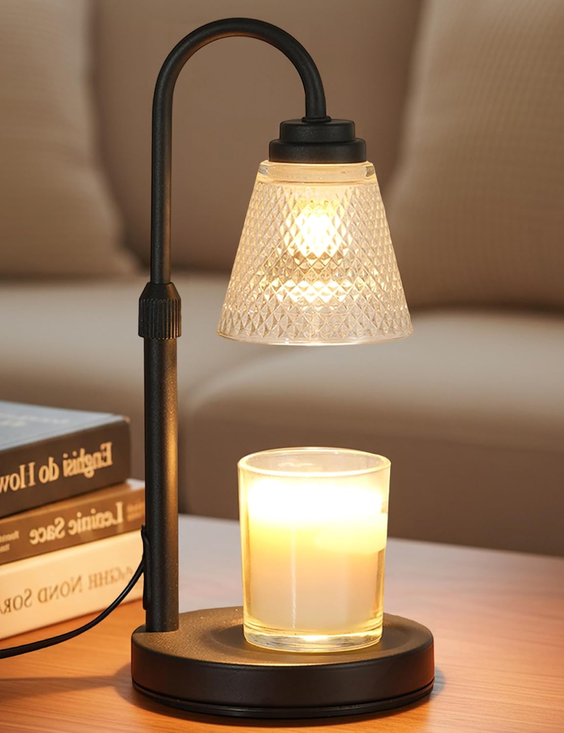 Candle Warmer Lamp with Timer Dimmer Birthday Gifts for Mom Women Friend Sister House Warming Gifts Wax Melt