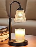Candle Warmer Lamp with Timer Dimmer, Birthday Gifts for Mom Women Friend Sister, House Warming Gifts, Wax Melt Warmer, Office Apartment Dorm Room Home Decor Black