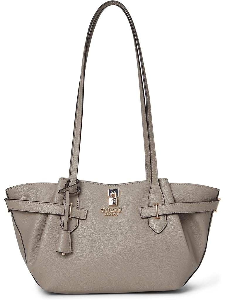 Taupe GUESS Yesba Girlfriend Shoulder Satchel