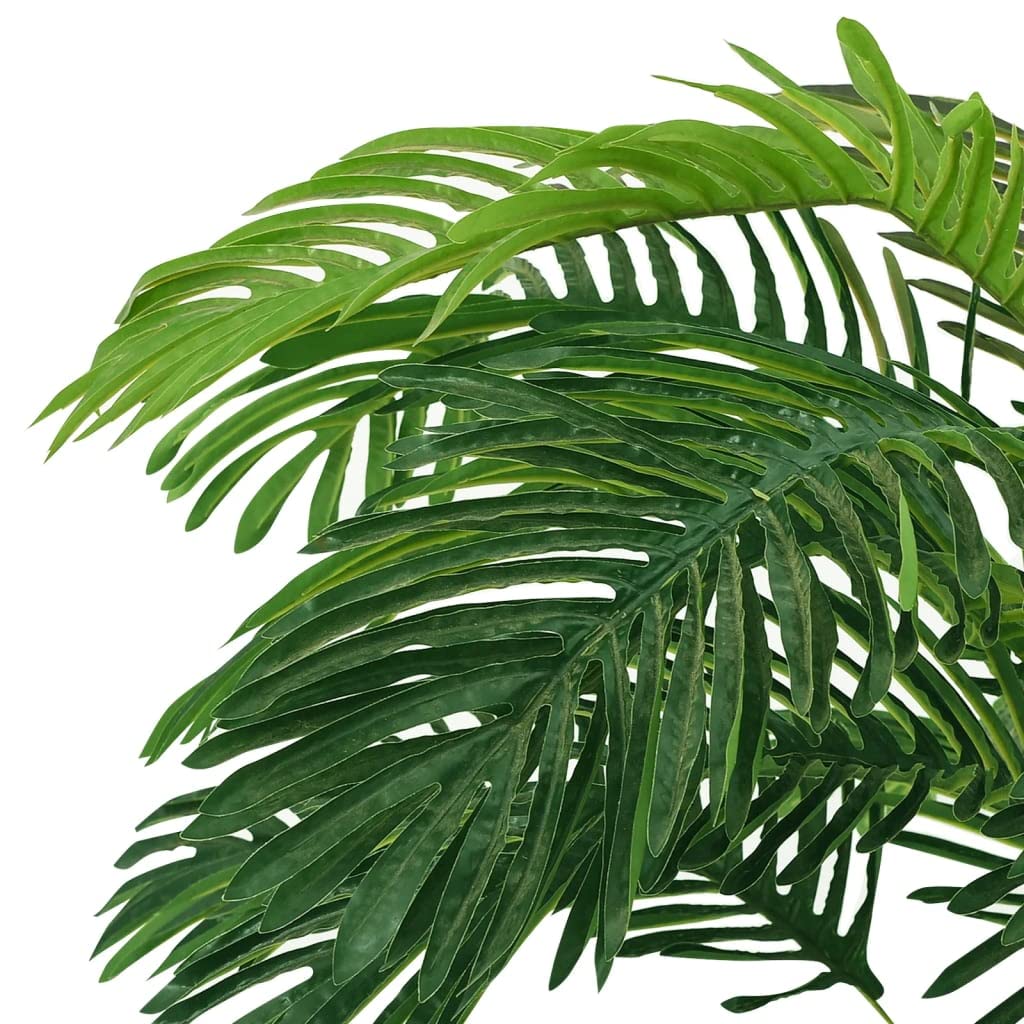 vidaXL Palmera Cycas Artificial con Macetero Plantas Falsas Decoración Floral Imitación Oficina Salón Sala de Estar Habitación 140 cm Verde