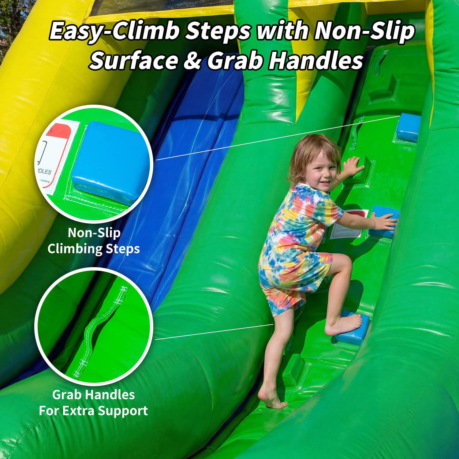 Amazon.com: Wonder Dome Kids Backyard Tropical Theme Dual-Lane