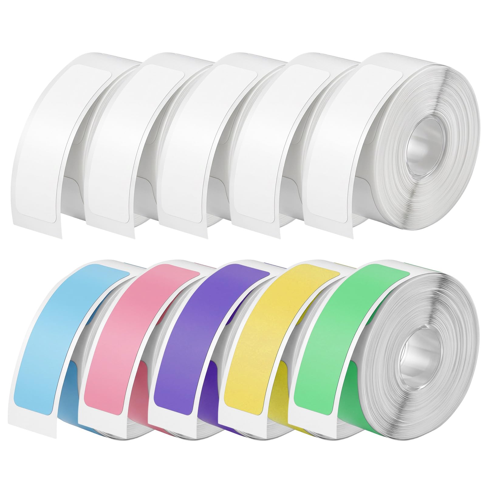 Rouleaux d étiquettes laminées D30 impression thermique nette et durable - 8