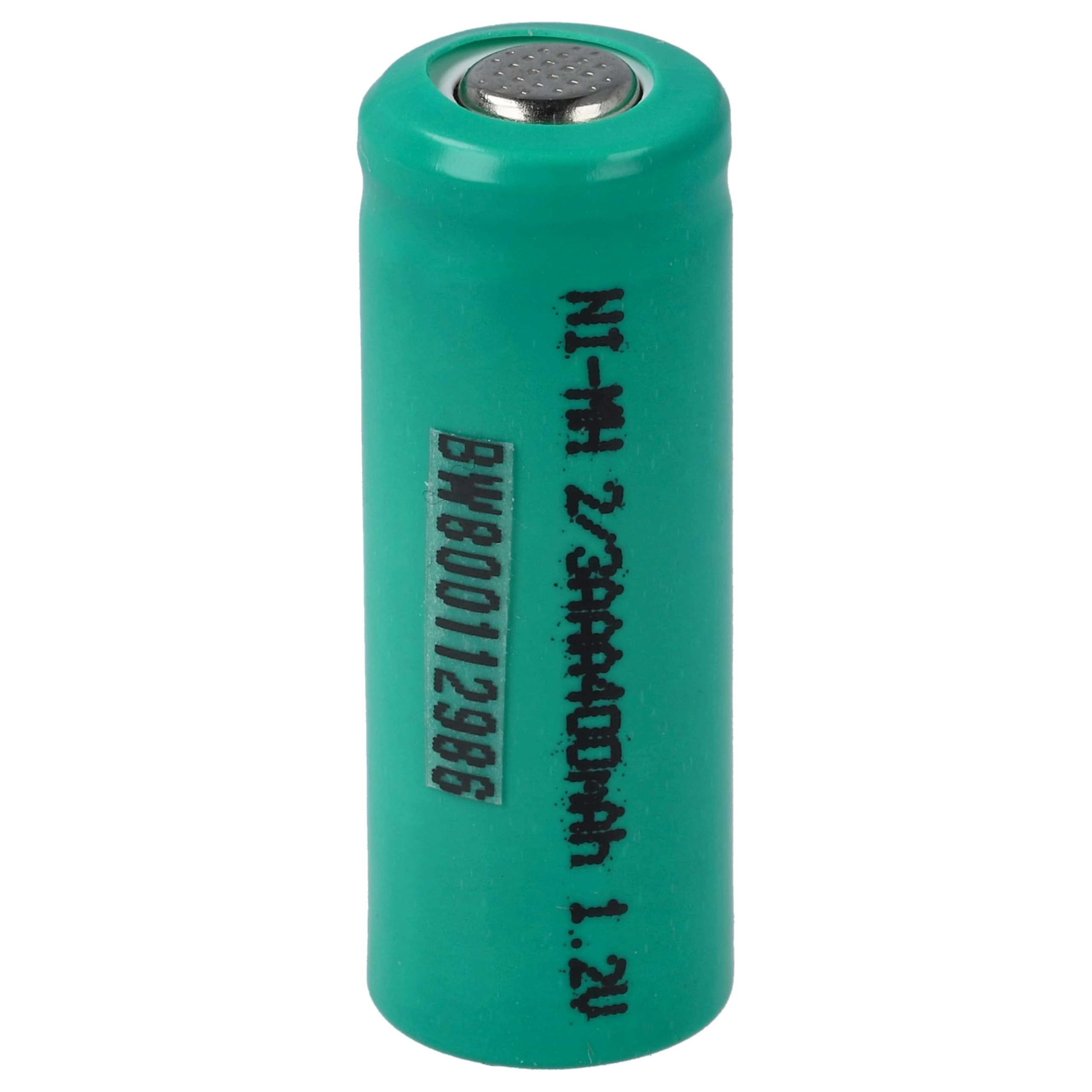 vhbw 10x Akku-Rohzellen Ersatz für 2/3AAA für Akkus