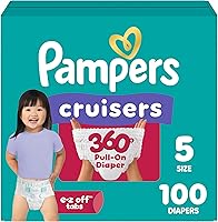 Vista 26 de Pampers Cruisers 360 Pañales - Talla 3, 26 unidades, pañales desechables para bebé, ajuste sin huecos