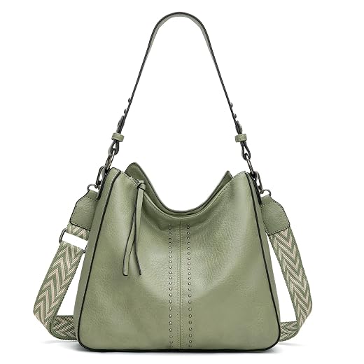 Montana West Hobo Bags for Women Top Handle Satchel Shoulder Purse Bucket Handbag