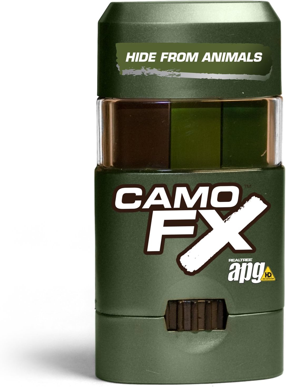 CamoFX APG Face Paint, Dark Green/Light Green/Brown